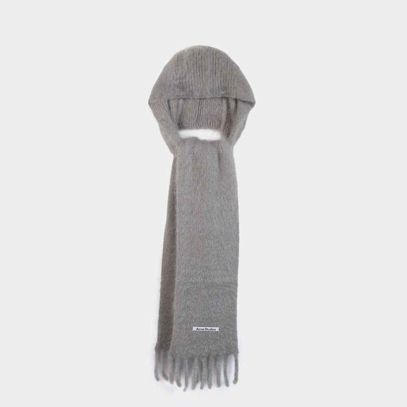 Fn Ux Accs000194 Scarf - Acne Studios - Wool - Grey