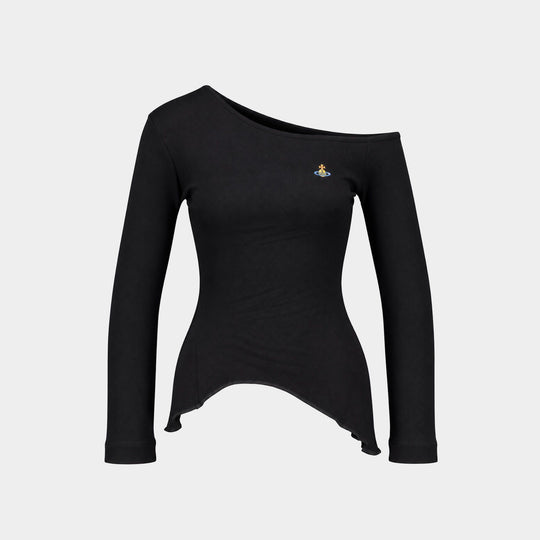 Ls Orgy T-Shirt - Vivienne Westwood - Synthetic - Black