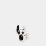 Thomasina Earrings - Vivienne Westwood - Metal - Black