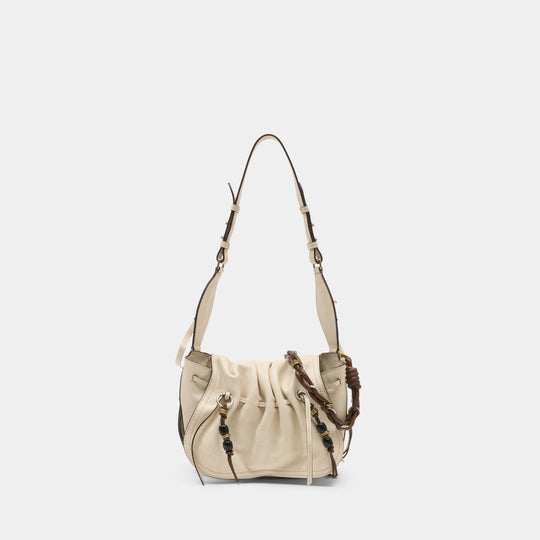 Bolton Hobo Gd Shoulder Bag - Isabel Marant - Leather - White