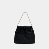 Fleming Shoulder Bag - Tory Burch - Synthetic - Black