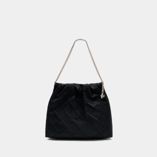 Fleming Shoulder Bag - Tory Burch - Synthetic - Black