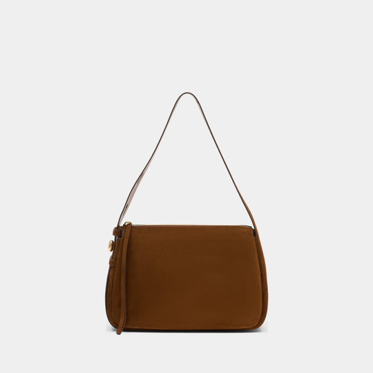 Romy Shoulder Bag - Tory Burch - Leather - Brown