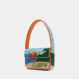 Tommy Beaded Shoulder Bag - Staud - Synthetic - Multicolor