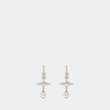 Aleksa Earrings - Vivienne Westwood - Metal - Silver
