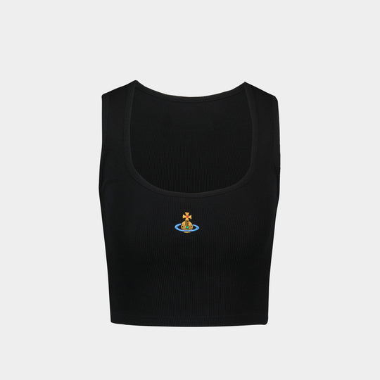 Rib Vest - Vivienne Westwood - Cotton - Black