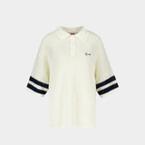 Crochet Polo - Kenzo - Cotton - White