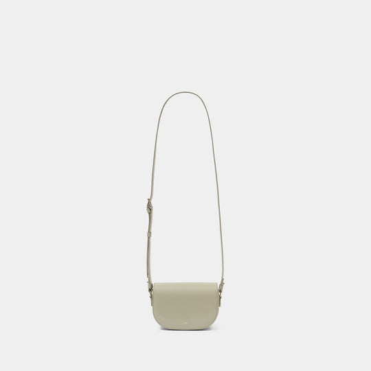 Le B Side Small Shoulder Bag - A.P.C. - Leather - White