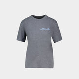 Petit Logo T-Shirt - Lanvin - Cotton - Grey
