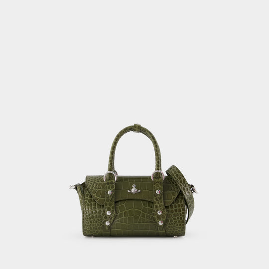 Bettina Mini Crossbody - Vivienne Westwood - Leather - Khaki