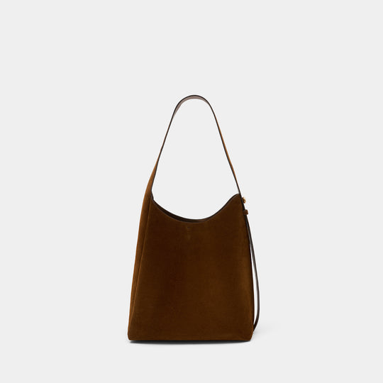 Romy Shoulder Bag - Tory Burch - Leather - Brown