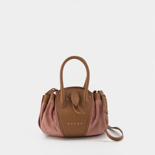 Tulipea Small Shoulder Bag - Marni - Leather - Brown