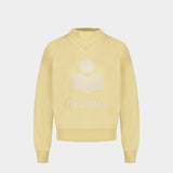 Moby Sweatshirt - Isabel Marant - Cotton - Yellow