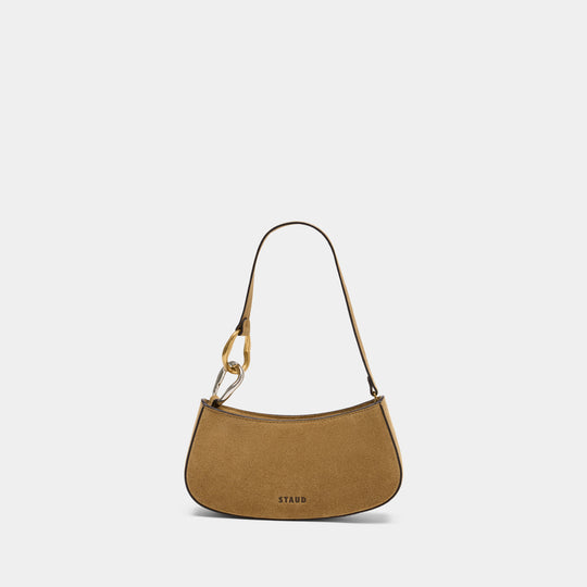 Ollie Shoulder Bag - Staud - Leather - Brown