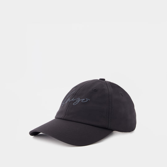 Cap - Kenzo - Nylon - Blue