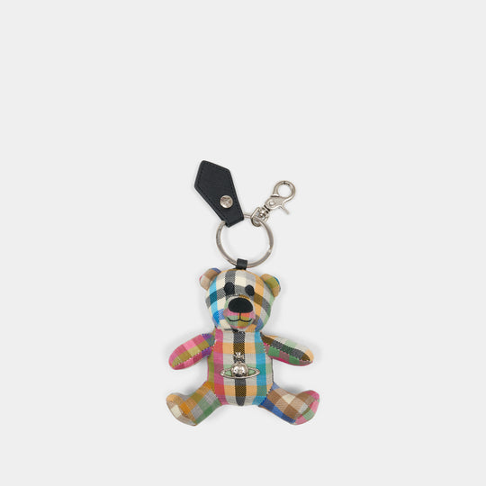 Teddy Bear Keyring - Vivienne Westwood - Wool - Multi