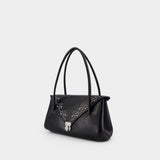 East West Shoulder Bag - Marni - Leather - Black