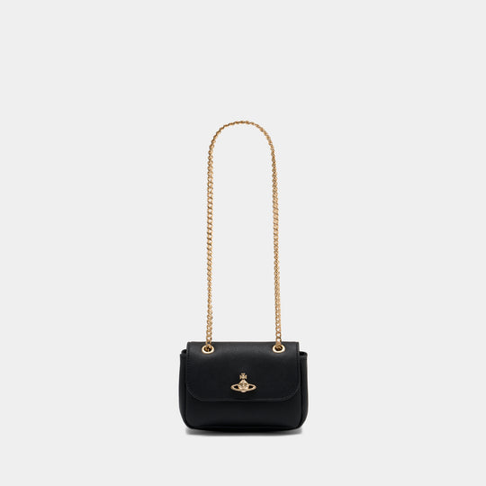 Saffiano Small Purse - Vivienne Westwood - Leather - Black