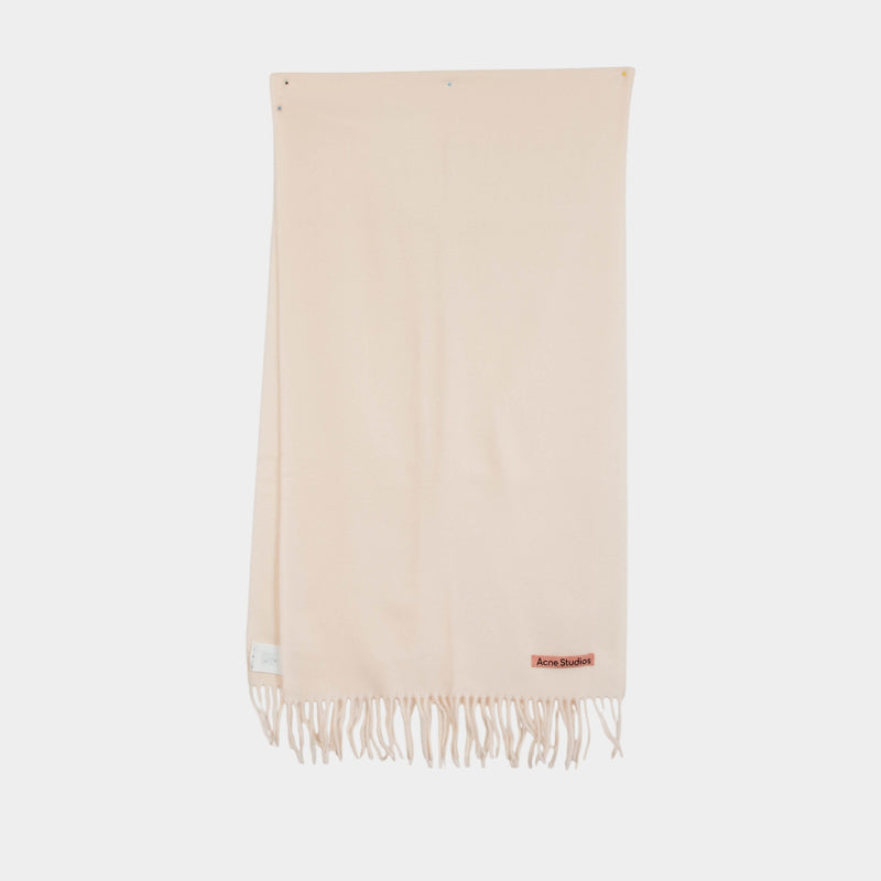 Scarf - Acne Studios - Wool - White