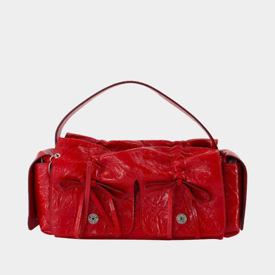 Multipocket Shoulder Bag - Acne Studios - Leather - Red