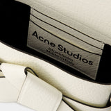 Acne Studios Musubi 白色皮质单肩包