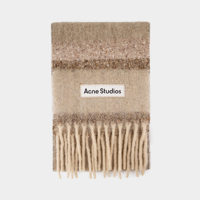 Acne Studios Fn Ux Scar000400 棕色羊毛围巾