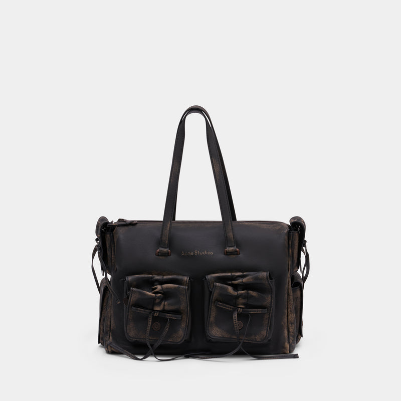 Multipocket Shoulder Bag - Acne Studios - Leather - Brown