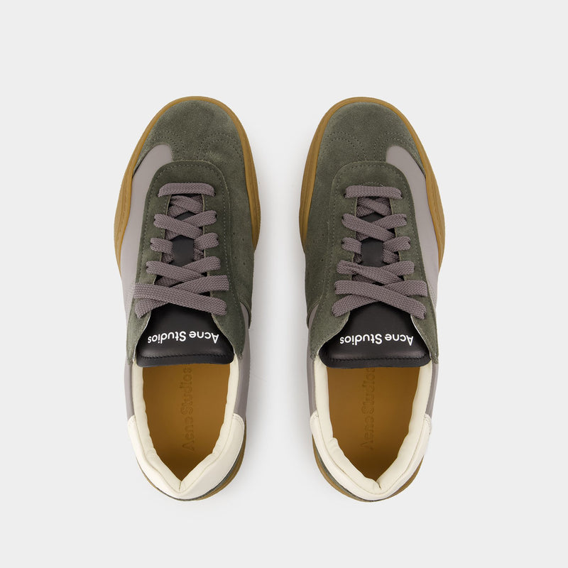 Bars M Sneakers - Acne Studios - Leather - Grey