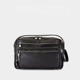 Fn Ux Bags000192 黑色皮制单肩包