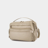 Fn Ux Bags000192 米色皮制单肩包
