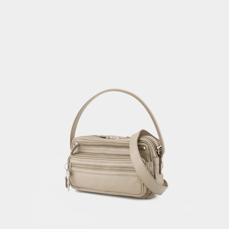 Fn Ux Bags000191 黑色皮制单肩包