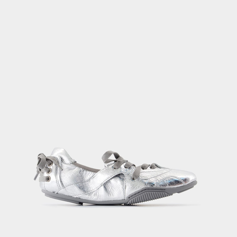 Fn Wn Shoe000998 Sneakers - Acne Studios - Leather - Silver