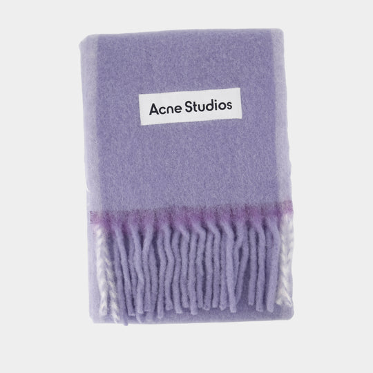 Scarf - Acne Studios - Wool - Purple