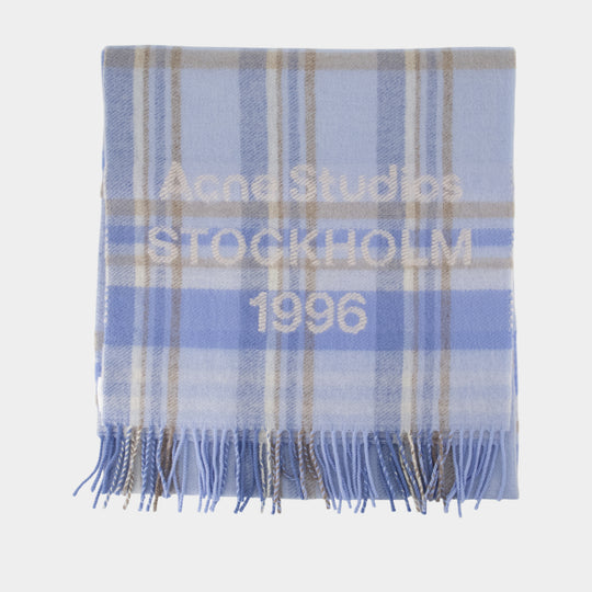 Scarf - Acne Studios - Wool - Blue