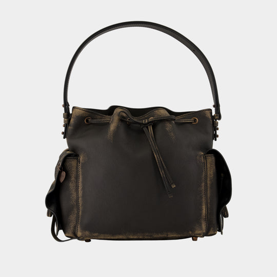 Multipocket Crossbody - Acne Studios - Leather - Brown