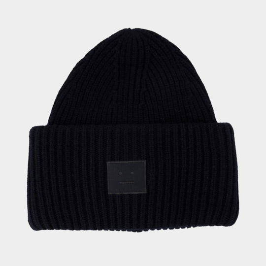 Beanie - Acne Studios - Wool - Black