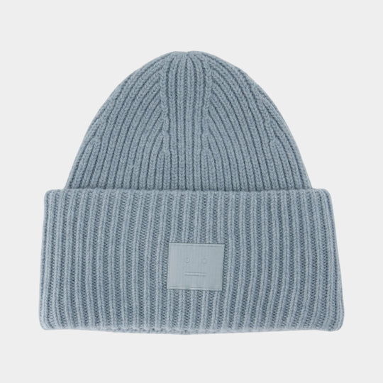 Beanie - Acne Studios - Wool - Blue