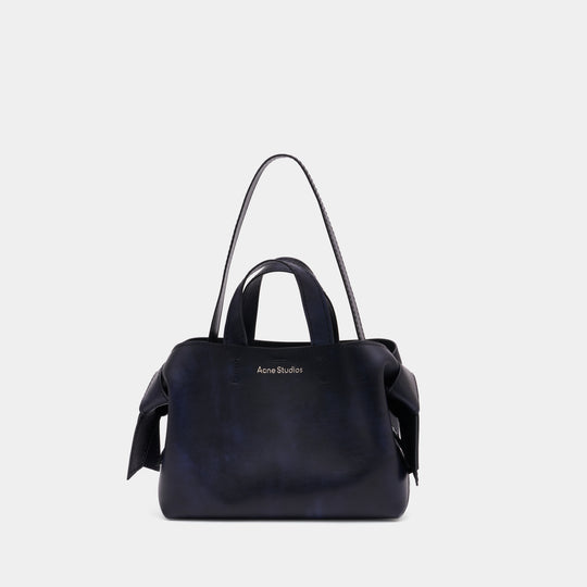 Musubi New Aged R Shoulder Bag - Acne Studios - Leather - Dark Blue