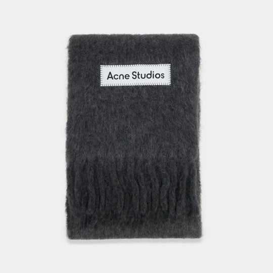 Scarf Fn Ux Scar000443 - Acne Studios - Wool - Grey