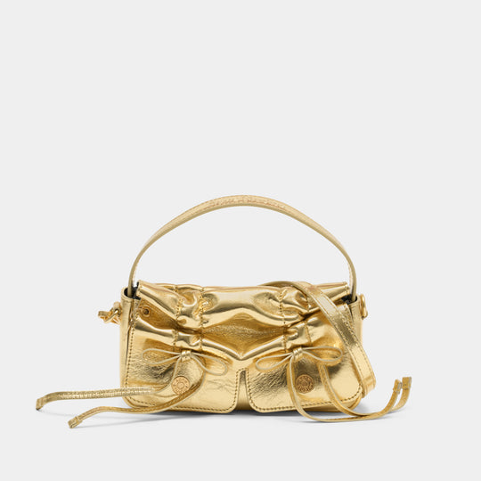Multipocket Micro Lux Crossbody - Acne Studios - Leather - Gold