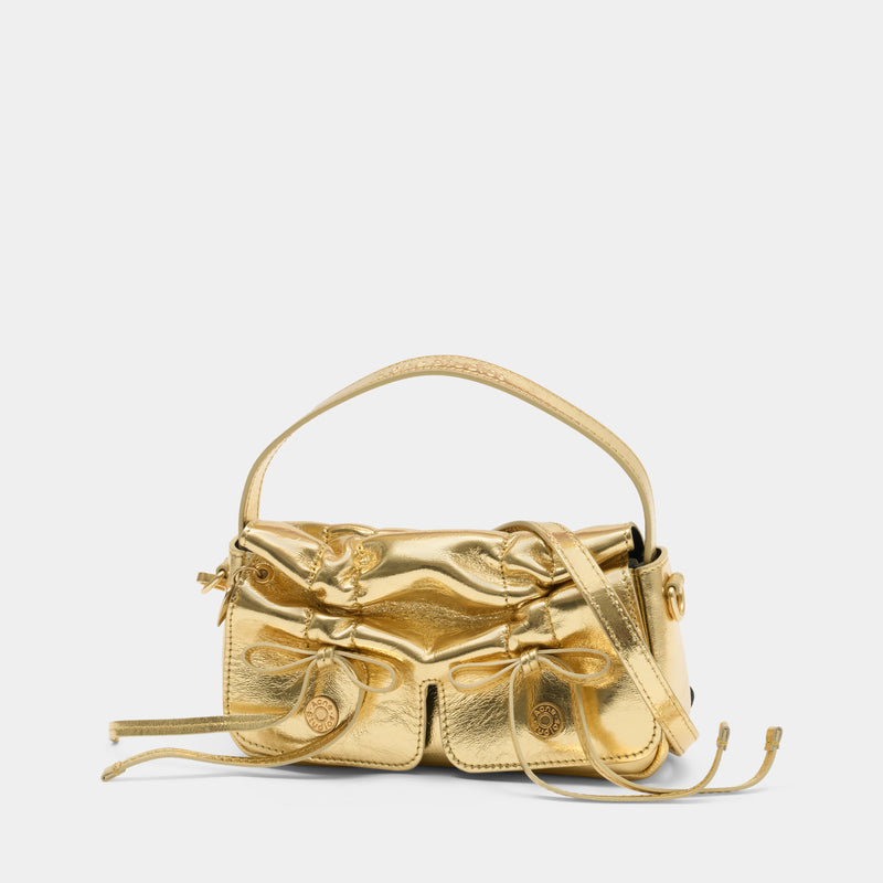 Multipocket Micro Lux Crossbody - Acne Studios - Leather - Gold