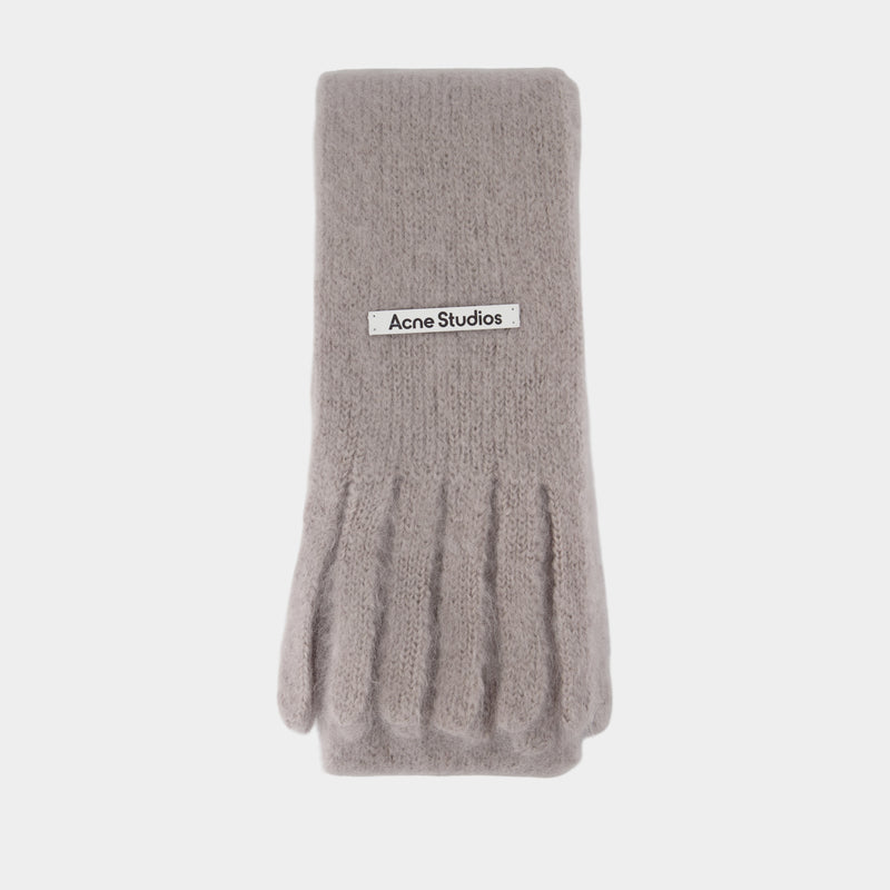 Fn Ux Accs000191 Gloves - Acne Studios - Wool - Grey