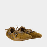 Sneakers - Acne Studios - Leather - Khaki