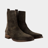 Ankle Boots - Acne Studios - Leather - Brown