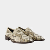 Ac Wn Shoe000100 Loafers - Acne Studios - Leather - Beige