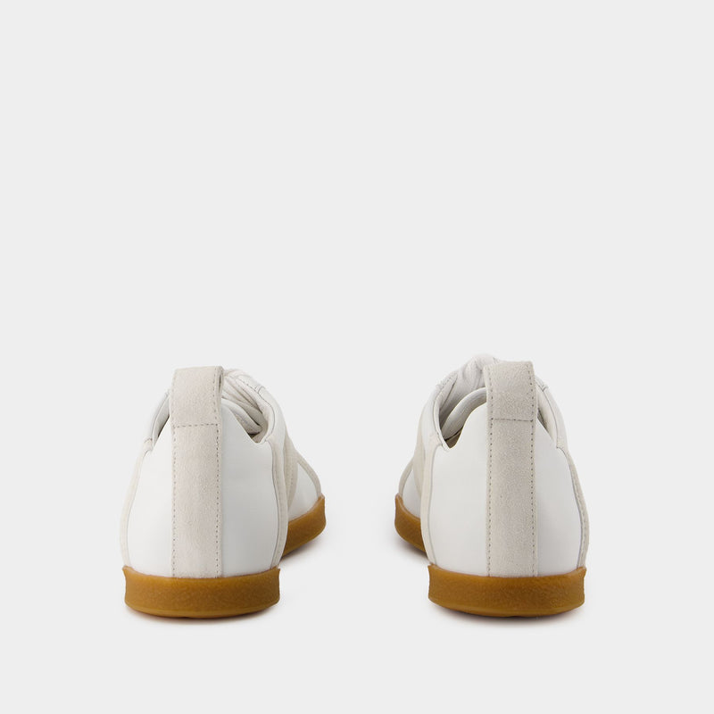 Sneakers 皮质平底小白鞋
