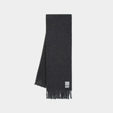 Classic Scarf - TOTEME - Wool - Grey