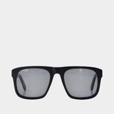 Navigator Sunglasses - TOTEME - Acetate - Black