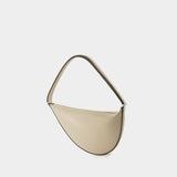 Scoop Shoulder Bag - TOTEME - Leather - Beige