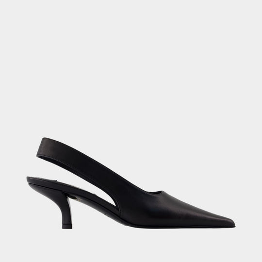 Slingbacks - TOTEME - Leather - Black